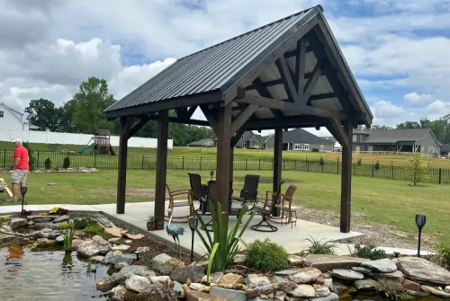custom pavilion